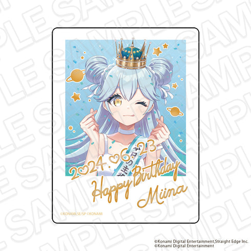 『シャインポスト』アクリルブロック 広瀬 実唯菜 2024バースデー ver.