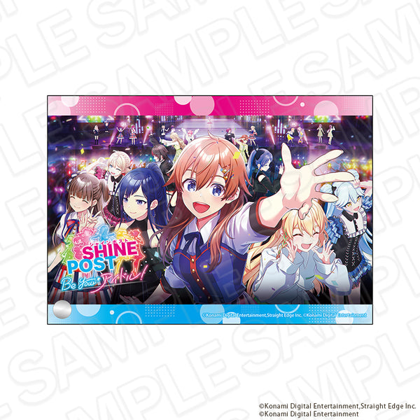 『シャインポスト』ミニアクリルアート KV ver.