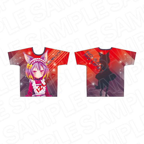 《No Game No Life》全彩印花T恤 初濑伊津奈 赛博女仆版