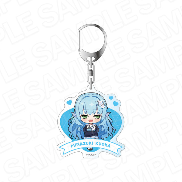 "The Misanthropic Teacher of the Non-Human Class" Acrylic Keychain: Kyoka Mizuki (Valentine's Day Chibi Version)