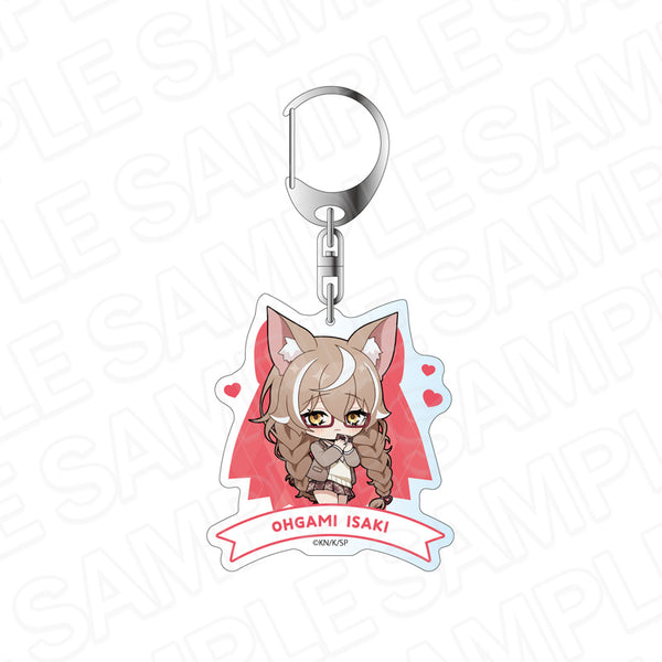 "The Human-Hating Teacher of the Non-Human Class" Acrylic Keychain: Oo Oo Morikazu Valentine's Day Chibi Ver.