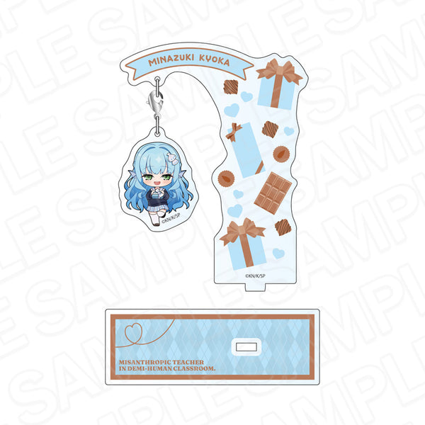 "The Misanthropic Teacher of the Non-Human Class" Wobbly Acrylic Stand: Mizuki Kyoka Valentine's Day Chibi Ver.