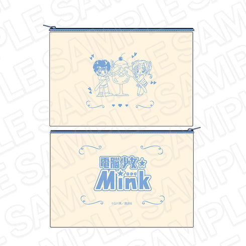 《电脑少女☆Mink》帆布平底收纳包