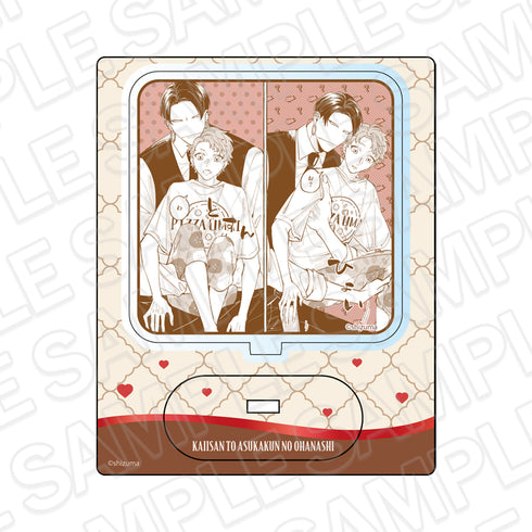 Kai-san and Asuka-kun no Monogatari' acrylic stand E Valentine ver.