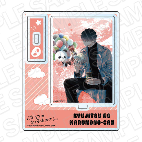 Holiday no Warumonosan" card-shaped acrylic stand F