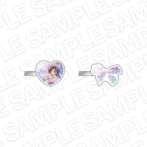 『マーメイドメロディー ぴちぴちピッチ』アクリルヘアクリップセット PALE TONE series かれん 和装メイド ver.