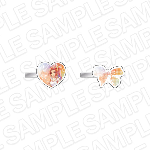 『マーメイドメロディー ぴちぴちピッチ』アクリルヘアクリップセット PALE TONE series 沙羅 和装メイド ver.