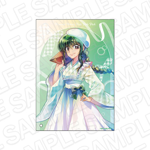 『マーメイドメロディー ぴちぴちピッチ』ミニアクリルアート PALE TONE series 洞院 リナ 和装メイド ver.