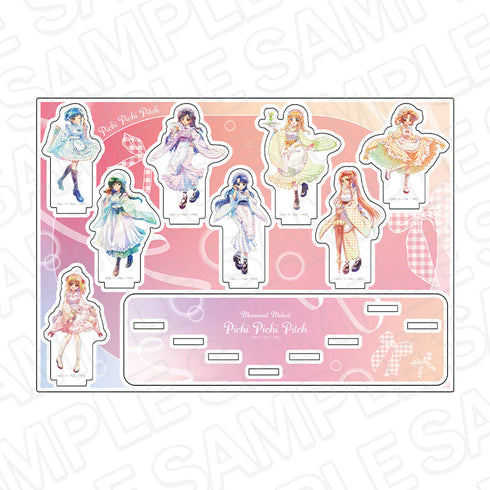 『マーメイドメロディー ぴちぴちピッチ』アクリルジオラマ PALE TONE series 和装メイド ver.
