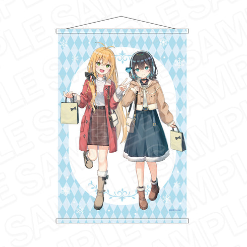 『弦巻マキ&宮舞モカ』B2タペストリー 冬服 ver.