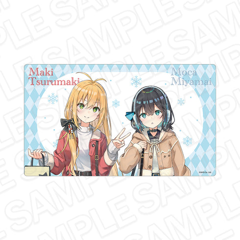 『弦巻マキ&宮舞モカ』ラバーデスクマット 冬服 ver.