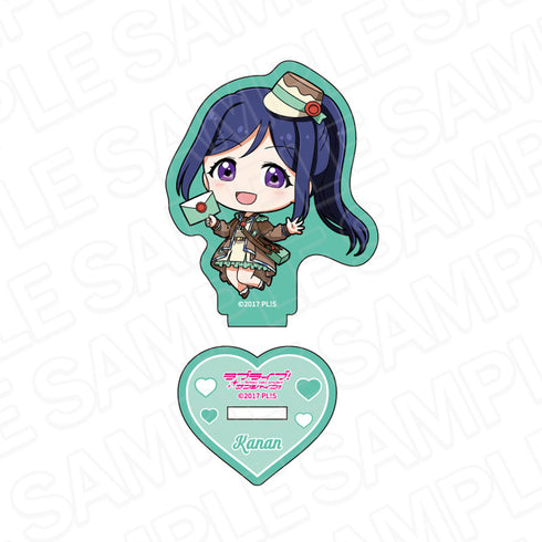 『ラブライブ!サンシャイン!!』ラメミニアクリルフィギュア 松浦果南 メッセンジャー デフォルメ ver.