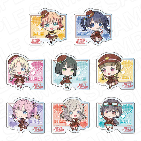 《Love Live! 莲之空女学院校园偶像俱乐部》亚克力徽章 信使 Q版 套装
