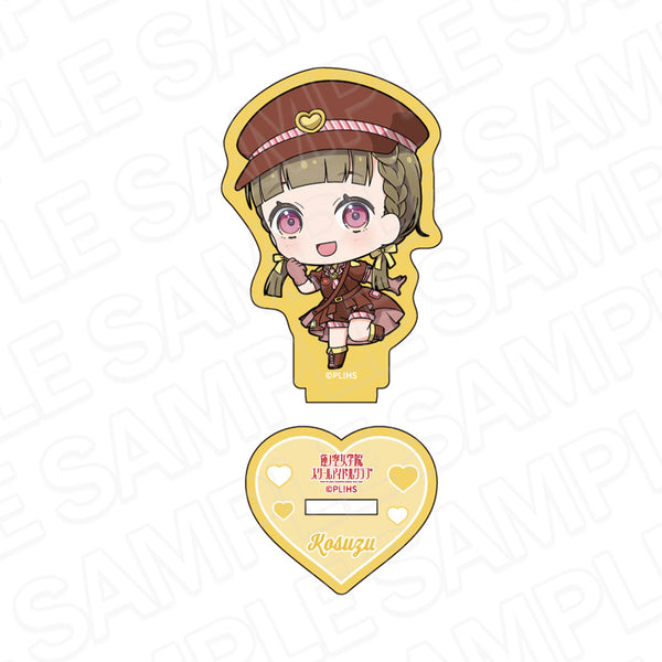 "Love Live! Hasuno Sora Girls' Academy School Idol Club" Glitter Mini Acrylic Figure: Kosuzu Tsumachi - Messenger - Chibi Ver.