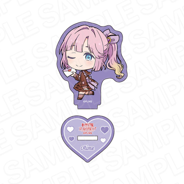 "Love Live! Hasuno Sora Girls' Academy School Idol Club" Glitter Mini Acrylic Figure: Himeka Anyoji - Messenger - Chibi Ver.