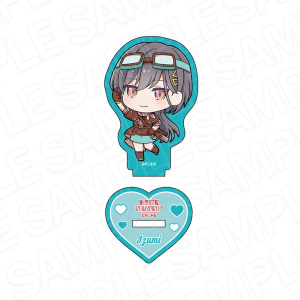 "Love Live! Hasuno Sora Girls' Academy School Idol Club" Glitter Mini Acrylic Figure: Izumi Katsuragi Messenger Deformed Ver.