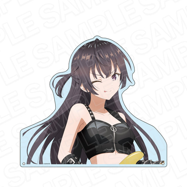 "Alya-san Next Door, Who Sometimes Murmurs Sweetly in Russian" Oversized Die-Cut Acrylic Board: Yuki Suou (Rock Band Ver.)