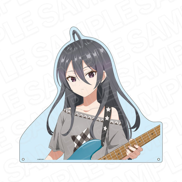 "Alya-san from Next Door, Who Sometimes Murmurs Sweetly in Russian" Oversized Die-Cut Acrylic Board: Ayano Kimishima (Rock Band Ver.)