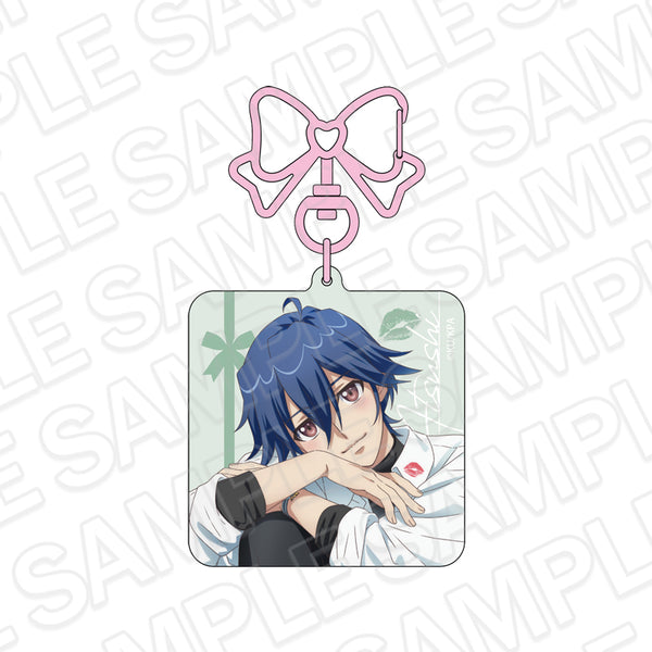 "Handsome High School Earth Defense Club: ETERNAL LOVE!" Hologram Keychain: Atsushi Kinugawa White Day Ver.