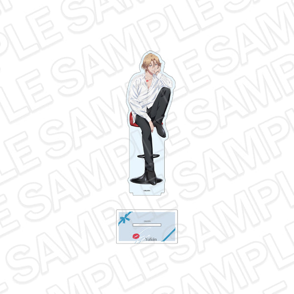 "Handsome High School Earth Defense Club: ETERNAL LOVE!" Large Acrylic Stand: Yufuin Kiri - White Day Ver.