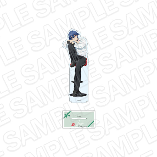 "Handsome High School Earth Defense Club: ETERNAL LOVE!" Large Acrylic Stand: Atsushi Kinugawa - White Day Ver.