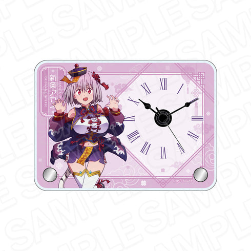 "Gridman Universe" Mini Acrylic Clock: Akane Shinjo - Jiangshi Ver.