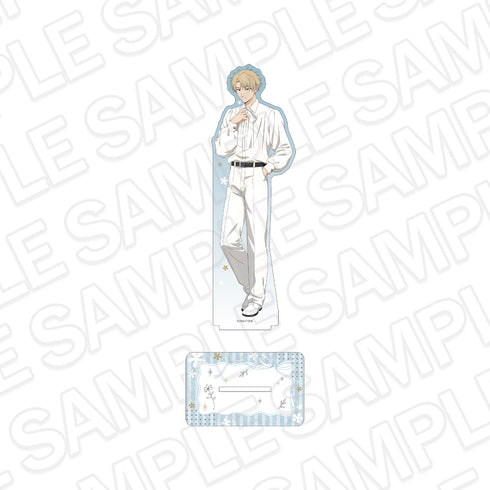 "Fragrant Flowers Bloom with Dignity" Large Acrylic Stand: Tsumugi Rintaro (White Styling Ver.)