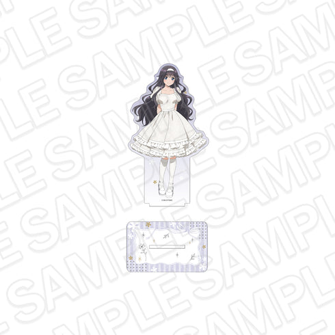 "Fragrant Flowers Bloom with Dignity" Large Acrylic Stand: Kaoruko Waguri (White Styling Ver.)