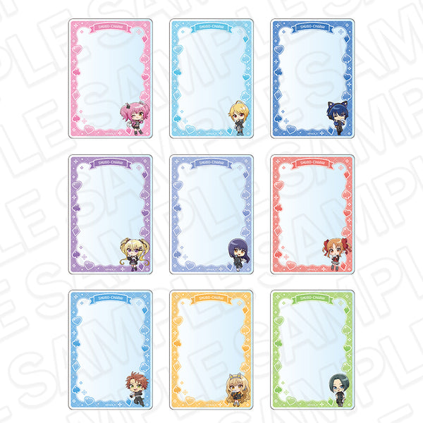 "Shugo Chara!" Hard Card Case (Random) Gaming Chibi Ver. Set