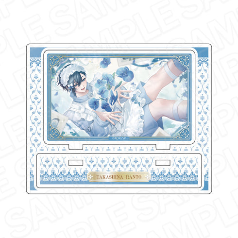 "BOYS be MAID! ~The Daily Life of the Young Master's Maid Boy Club~" Acrylic Stand: Ranshi Takashina "Just an Ordinary Day" Ver.