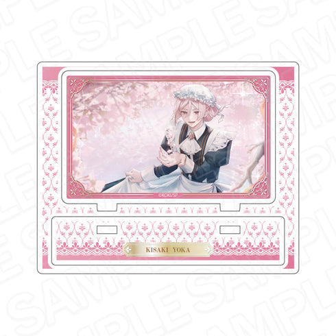 "BOYS be MAID! ~The Daily Life of the Young Master's Maid Boy Club~" Acrylic Stand: Yoka Hizaki - Just an Ordinary Activity Log Ver.