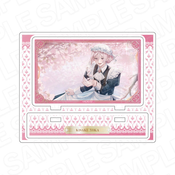 "BOYS be MAID! ~The Daily Life of the Young Master's Maid Boy Club~" Acrylic Stand: Yoka Hizaki - Just an Ordinary Activity Log Ver.
