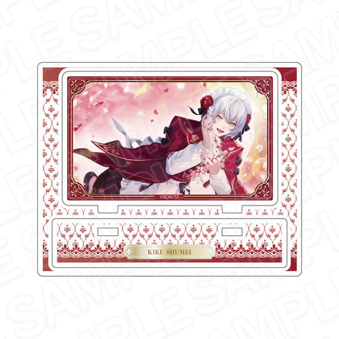 "BOYS be MAID! ~The Daily Life of the Young Master's Maid Boy Club~" Acrylic Stand: Kiku Akimitsu - Just an Ordinary Activity Log Ver.