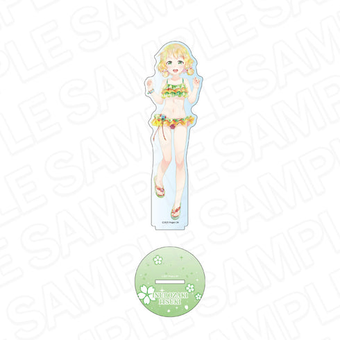 『結城友奈は勇者である 大満開の章』ホログラムデカアクリルスタンド PALE TONE series 犬吠埼樹 桜水着 ver.