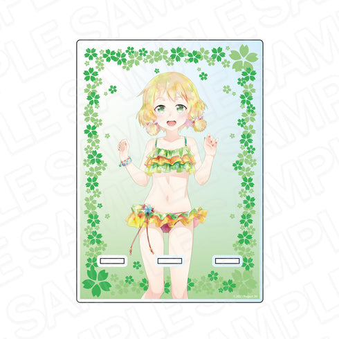 "Yūki Yuna Is a Hero: The Chapter of Full Bloom" Acrylic Smartphone Stand PALE TONE Series: Inubōzaki Itsuki in Cherry Blossom Swimsuit Ver.