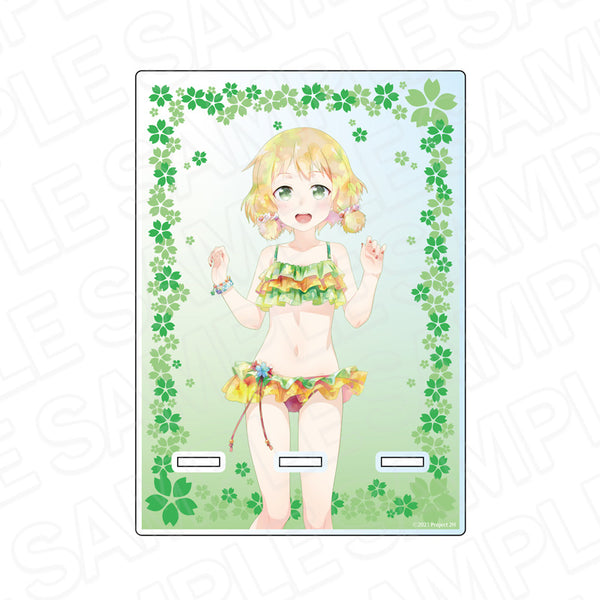"Yūki Yuna Is a Hero: The Chapter of Full Bloom" Acrylic Smartphone Stand PALE TONE Series: Inubōzaki Itsuki in Cherry Blossom Swimsuit Ver.