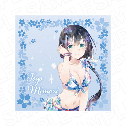 『結城友奈は勇者である 大満開の章』マイクロファイバー PALE TONE series 東郷美森 桜水着 ver.