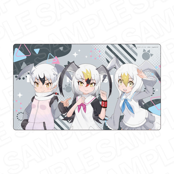『けものフレンズ3』ラバーデスクマット ヒメクビワカモメ&ウミネコ&カモメ