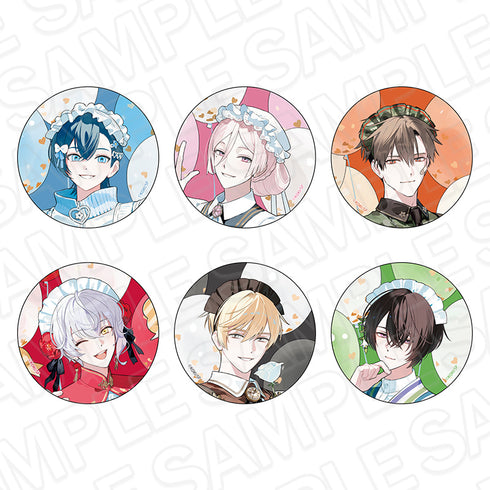 "BOYS be MAID! ~The Daily Life of the Young Master's Maid Boy Club~" Badge (Random) 1st Anniversary Ver. Set