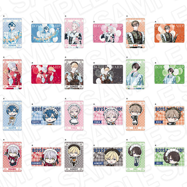 "BOYS be MAID! ~The Daily Life of the Young Master's Maid Boy Club~" Hologram Card (Random) 1st Anniversary Ver. Set
