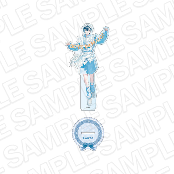 "BOYS be MAID! ~The Daily Life of the Young Master's Maid Boy Club~" Large Acrylic Stand: Ranshi Takashina 1st Anniversary Ver.