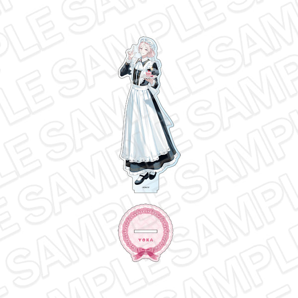 "BOYS be MAID! ~The Daily Life of the Young Master's Maid Boy Club~" Large Acrylic Stand: Yoka Himezaki 1st Anniversary Ver.