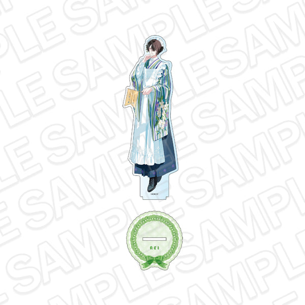 "BOYS be MAID! ~The Daily Life of the Young Master's Maid Boy Club~" Large Acrylic Stand: Rei Hikuki 1st Anniversary Ver.