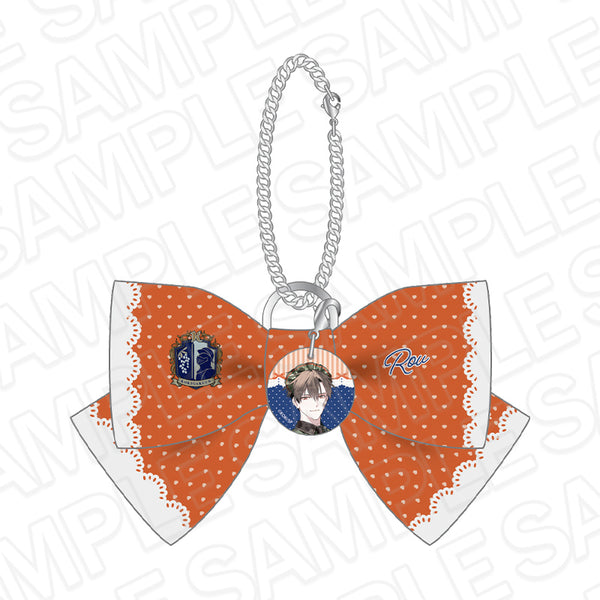 "BOYS be MAID! ~The Daily Life of the Young Master's Maid Boy Club~" Ribbon Keychain with Charm: Amagi Kago 1st Anniversary Ver.