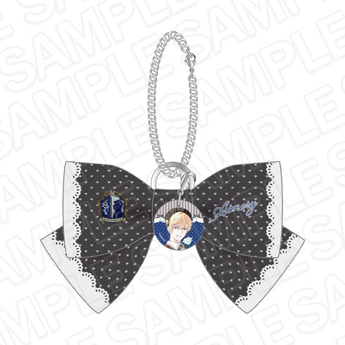 "BOYS be MAID! ~The Daily Life of the Young Master's Maid Boy Club~" Ribbon Keychain with Charm: Émily Snow, 1st Anniversary Ver.