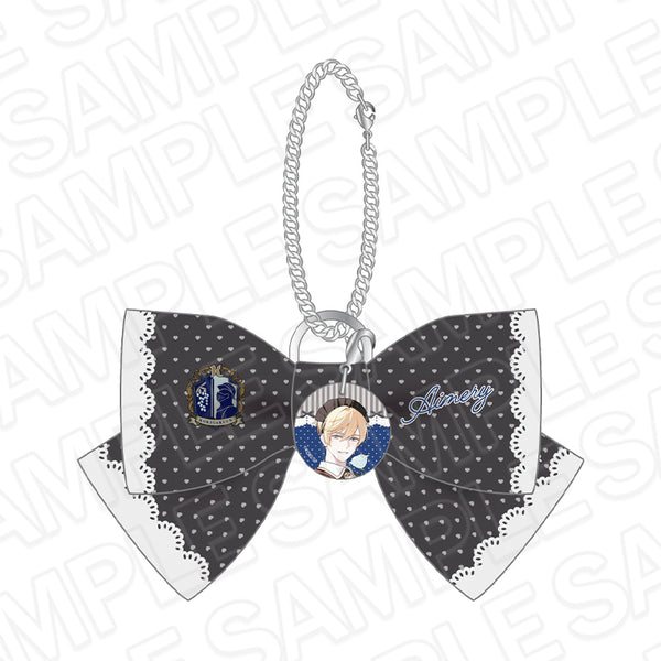"BOYS be MAID! ~The Daily Life of the Young Master's Maid Boy Club~" Ribbon Keychain with Charm: Émily Snow, 1st Anniversary Ver.