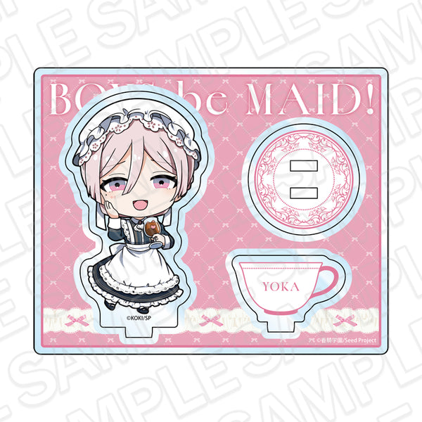 『BOYS be MAID!~御曹司メイドボーイ部の日日~』アクリルスタンド 妃崎 余花 カフェ デフォルメ ver.
