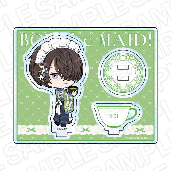 『BOYS be MAID!~御曹司メイドボーイ部の日日~』アクリルスタンド 秘空木 礼 カフェ デフォルメ ver.