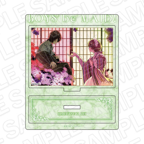 "BOYS be MAID! ~The Daily Life of the Young Master's Maid Boy Club~" Acrylic Stand: Rei Hikuki (Kaki Academy Exhibition Room Ver.)