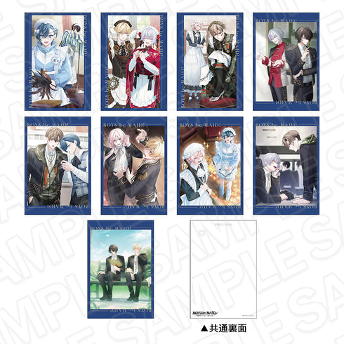 『BOYS be MAID!~御曹司メイドボーイ部の日日~』ポストカードセット ショートボイスドラマ ver.